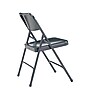National Public Seating 200 Series All-Steel Armless Premium Folding Chair, Char-Blue~#|#~sp54970094_sc7