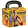Gofit GF-KBELL15 Vinyl-Dipped Red Kettelbell And Hardstyle DVD, Red~#|#~sp55033083_sc7