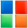 JAM Paper 3/4" 3-Ring Non-View Binders, Assorted, 4/Pack (750T1RGBOR)~#|#~sp55184398_sc7
