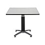 OFM Core Collection Multi-Purpose Table with Metal Mesh Base, 36"D x 36"W, Gray Nebula (KMT36SQ-GRYNB)~#|#~sp55255769_sc7