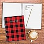 Tf Publishing Nondated Buffalo Plaid Lined Wire-O Journal (99-6006)~#|#~sp5591824_sc7