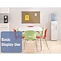 Quartet Cork Bulletin Board, Aluminum Frame, 2' x 1.5' (85345)~#|#~sp56246031_sc7