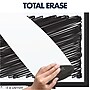 Quartet Classic Total Erase Dry-Erase Whiteboard, Aluminum Frame, 5' x 3' (S535B)~#|#~sp56248664_sc7