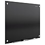 Quartet Infinity Magnetic Glass Dry-Erase Whiteboard, Black, 4' x 3' (G4836B)~#|#~sp56255300_sc7