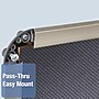 Quartet Prestige Foam Bulletin Board, Euro Titanium Frame, 6' x 4' (B367T)~#|#~sp56257395_sc7