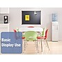 Quartet Prestige Foam Bulletin Board, Euro Titanium Frame, 6' x 4' (B367T)~#|#~sp56257399_sc7