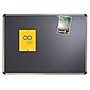 Quartet Prestige Foam Bulletin Board, Euro Titanium Frame, 6' x 4' (B367T)~#|#~sp56257817_sc7