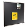 Quartet Prestige Foam Bulletin Board, Euro Titanium Frame, 6' x 4' (B367T)~#|#~sp56257996_sc7