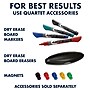 Quartet Matrix Painted Steel Dry-Erase Whiteboard, Aluminum Frame, 16" x 16" (M1616)~#|#~sp56269602_sc7
