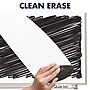 Quartet Matrix Painted Steel Dry-Erase Whiteboard, Aluminum Frame, 23" x 23" (M2323)~#|#~sp56271118_sc7
