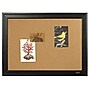 Quartet Cork Bulletin Board, Black Frame, 23'' x 17'' (79281)~#|#~sp56280307_sc7