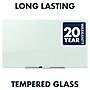 Quartet InvisaMount Glass Dry-Erase Whiteboard, 2' x 3' (G3922IMW)~#|#~sp56286492_sc7