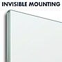 Quartet InvisaMount Glass Dry-Erase Whiteboard, 4' x 7' (G8548IMW)~#|#~sp56288009_sc7