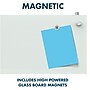 Quartet Infinity Magnetic Glass Cubicle Dry-Erase Whiteboard, 2.5' x 2' (PDEC1830)~#|#~sp56290008_sc7