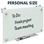 Quartet Infinity Magnetic Glass Cubicle Dry-Erase Whiteboard, 2.5' x 2' (PDEC1830)~#|#~sp56290159_sc7