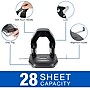 Swingline® Comfort Handle 2-Hole Punch, 28 Sheet Capacity, Black/Gray (A7074050)~#|#~sp56801086_sc7