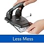 Swingline® Comfort Handle 2-Hole Punch, 28 Sheet Capacity, Black/Gray (A7074050)~#|#~sp56801094_sc7