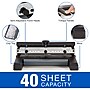 Swingline Heavy Duty 2-4 Hole Punch, Adjustable Centers, 40 Sheet Capacity (A7074450)~#|#~sp56801114_sc7