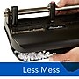 Swingline® Lever Handle Heavy-Duty 2-7 Hole Punch, Adjustable Centers, 32 Sheet Capacity, Black (A7074350)~#|#~sp56801155_sc7