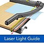 Swingline® ClassicCut® Laser Guillotine Trimmer, 15" Cut Length, 15 Sheet Capacity, Gray/Woodgrain (9715)~#|#~sp56867142_sc7