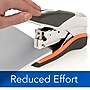 Swingline Optima 40 Compact Reduced Effort Stapler, 40-Sheet Capacity, Black/Silver (87842)~#|#~sp56867918_sc7