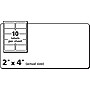 Avery TrueBlock Laser/Inkjet Shipping Labels, Sure Feed Technology, 2" x 4", White, 10 Labels/Sheet, 10 Sheets/Pack (18163)~#|#~sp57019159_sc7