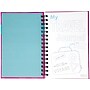 Kahootie Co. Travel Journal For Kids Hardcover Journal, 5.5" x 8.5", Wide Ruled, Pink, 60 Pages (TRAVP-H)~#|#~sp58194685_sc7