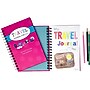 Kahootie Co. Travel Journal For Kids Hardcover Journal, 5.5" x 8.5", Wide Ruled, Pink, 60 Pages (TRAVP-H)~#|#~sp58194692_sc7