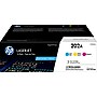 HP 202A Cyan/Magenta/Yellow Standard Yield Toner Cartridge, 3/Pack (CF500AM)~#|#~sp58194700_sc7
