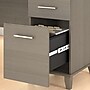 Bush Furniture Somerset 72"W L Shaped Desk with Hutch, Lateral File Cabinet and Bookcase, Ash Gray (SET012AG)~#|#~sp58434338_sc7