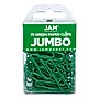 JAM Paper Jumbo Paper Clips, Green, 75/Pack (42186878)~#|#~sp58557593_sc7