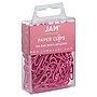 JAM Paper Small Paper Clips, Pink, 100/Pack (42186872)~#|#~sp58557627_sc7