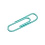 JAM Paper Small Paper Clips, Teal, 100/pack (21832064)~#|#~sp58557747_sc7
