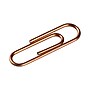 JAM Paper Small Paper Clips, Rose Gold, 100/pack (21832057)~#|#~sp58557756_sc7