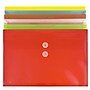 JAM PAPER Plastic Filing Envelopes with Button & String Tie Closure, Legal Size, Assorted Colors, 6/Pack (219B1RLIGBYORCL)~#|#~sp58557859_sc7