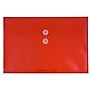 JAM PAPER Plastic Filing Envelopes with Button & String Tie Closure, Legal Size, Assorted Colors, 6/Pack (219B1RLIGBYORCL)~#|#~sp58557860_sc7