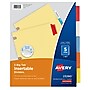 Avery Big Tab Insertable Paper Dividers, 5 Tabs, Multicolor, Copper Reinforced (23280)~#|#~sp58981274_sc7