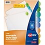 Avery Style Edge Insertable Plastic Dividers, 8 Tab, Multicolor (11201)~#|#~sp58981299_sc7
