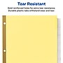Avery Big Tab Insertable Paper Dividers, Clear 8 Tab, Buff  (11112)~#|#~sp58981321_sc7