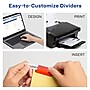 Avery Big Tab Insertable Paper Dividers, 5 Tabs, Multicolor, Copper Reinforced (23280)~#|#~sp58981351_sc7