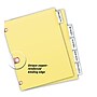 Avery Big Tab Insertable Paper Dividers, 5 Tabs, Clear, Copper Reinforced (23281)~#|#~sp58981364_sc7