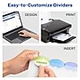 Avery Style Edge Insertable Plastic Dividers, 5-Tab, Assorted,  120/Carton~#|#~sp58981381_sc7
