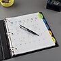 Avery Style Edge Insertable Plastic Dividers, 5-Tab, Assorted,  120/Carton~#|#~sp58981385_sc7