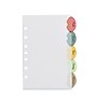 Avery Style Edge Mini Insertable Plastic Dividers, 5 Tabs, Multicolor (11118)~#|#~sp58981505_sc7