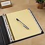 WorkSaver Insertable Tab Index Dividers, 8-Tab, 8-1/2 x 11, Clear, 24 Sets/Box~#|#~sp58981572_sc7