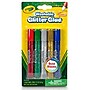 Crayola Glitter Washable Craft Glue, 0.35 oz., Multicolor, 5/Pack (BIN693522)~#|#~sp59288010_sc7