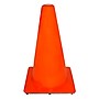 3M™ 18"H PVC Non-Reflective Safety Cone, Orange (90128-00001)~#|#~sp59848751_sc7