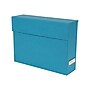 Bigso Lovisa Corrugated File Box, Letter Size, Turquoise (680156641)~#|#~sp59997158_sc7