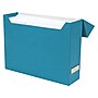 Bigso Lovisa Corrugated File Box, Letter Size, Turquoise (680156641)~#|#~sp59997159_sc7