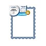 Geographics Optima Recycled Certificate Colored Paper, 24 lbs., 8.5" x 11", Blue, 25/Pack (40725S)~#|#~sp59997844_sc7